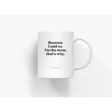 typealive / Tasse aus Keramik / I'm The Mom