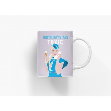 typealive / Tasse aus Keramik / "Icons" Toxic Birthday