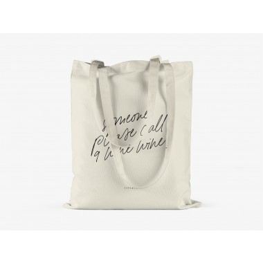typealive / Baumwolltasche / Call 9 Wine Wine