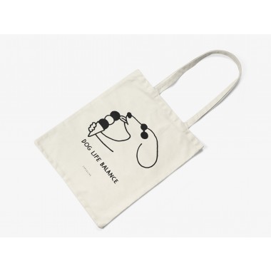 typealive / Baumwolltasche / Dog Life Balance
