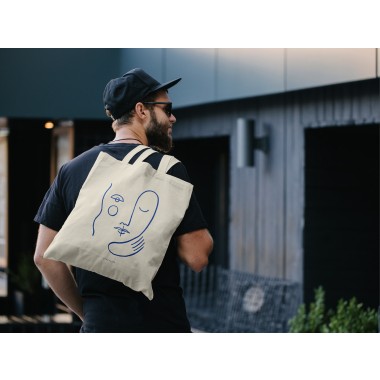 typealive / Baumwolltasche / Faces 