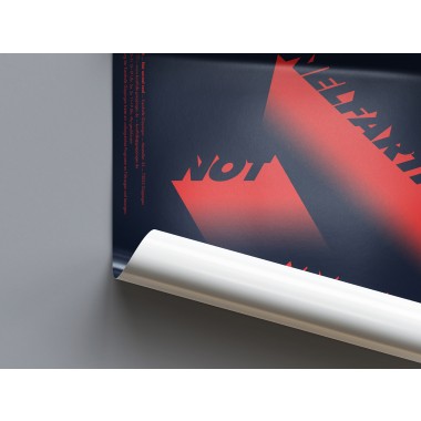 hinzkunst Plakat „Not unreal real“ DIN A1