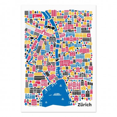 Vianina Zürich Poster 70x100