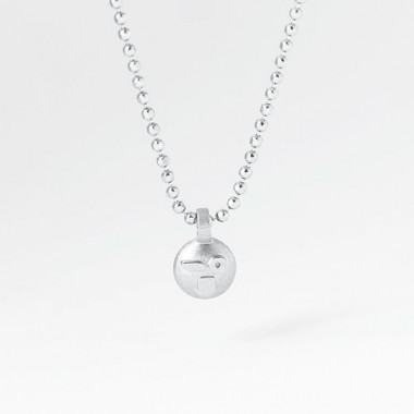 related by objects - vibe necklace - namaste - 925 Sterlingsilber - feinversilbert 