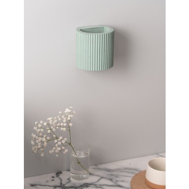 Wandlampe up and down – plissiert und farbenfroh [S6] 