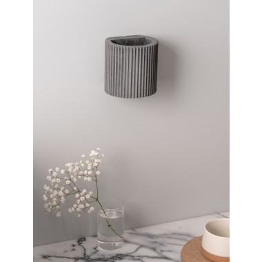 Wandlampe up and down – plissiert und farbenfroh [S6] 