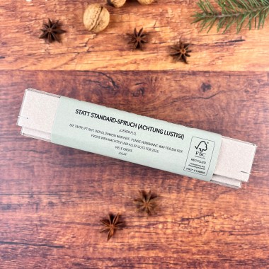Postkarten-Set - 10 Weihnachtskarten + Umschläge - Nr. 19 - Naturbedacht