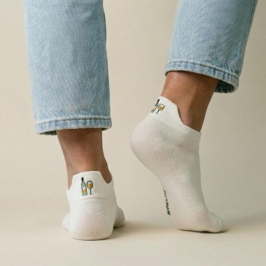 Weinsocken Ankle Socks SUMMER WINE unisex von Winecraft
