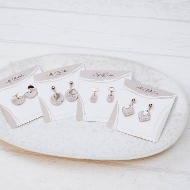 nathys_illustration - Ohrringe "snowdrop" 1,0 cm