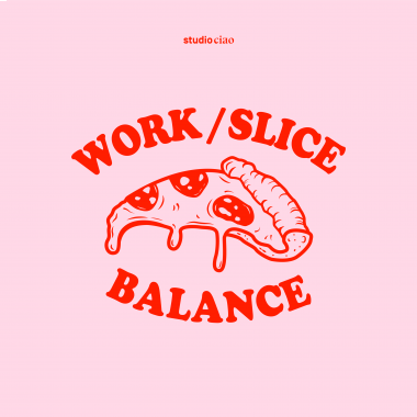 Work Slice Balance Baumwolltasche – studio ciao