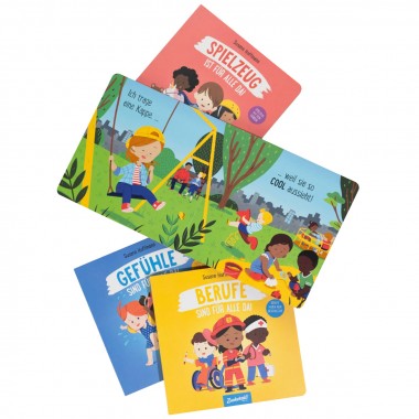 "Freiheit ist für alle da – die komplette Reihe" Kinderbücher 4er-Set vom Zuckersüß Verlag