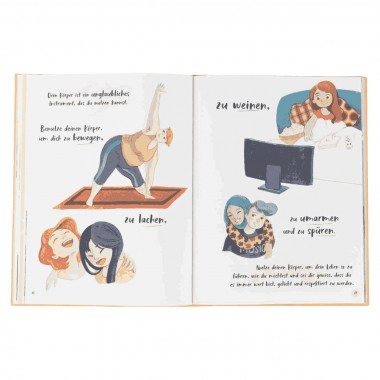 "Liebe deinen Körper"  Kinderbuch vom Zuckersüß Verlag
