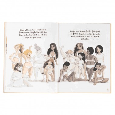 "Liebe deinen Körper"  Kinderbuch vom Zuckersüß Verlag