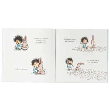 "Häschen tröstet"  Kinderbuch vom Zuckersüß Verlag