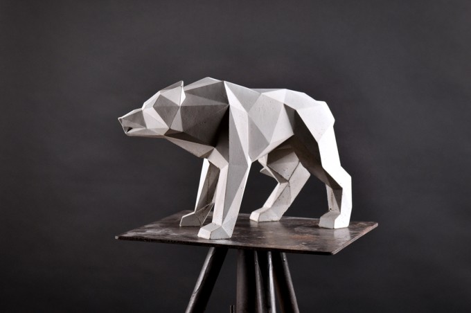 DER WOLF aus Beton DER WOLF aus Beton