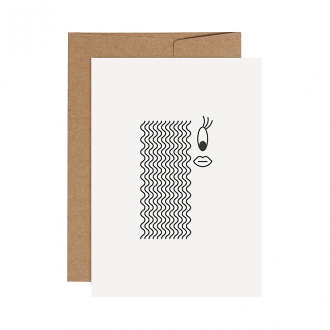 redfries softcurls – Letterpress-Klappkarte DIN A6 mit Umschlag redfries softcurls – Letterpress-Klappkarte DIN A6 mit Umschlag