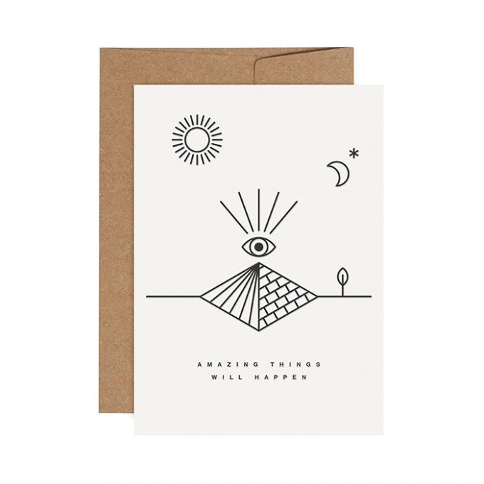 redfries prophecy – Letterpress-Klappkarte DIN A6 mit Umschlag, 3 Stück redfries prophecy – Letterpress-Klappkarte DIN A6 mit Umschlag, 3 Stück