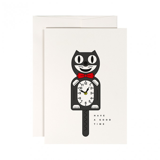 redfries crazy cat – Klappkarte DIN A6 mit Umschlag, 3 Stück
