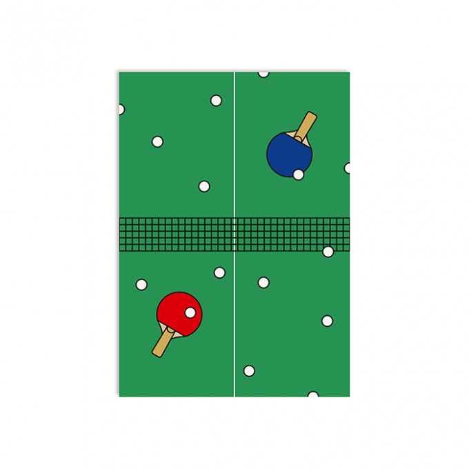 redfries ping pong nbp – Notizheft DIN A6, 3 Stück