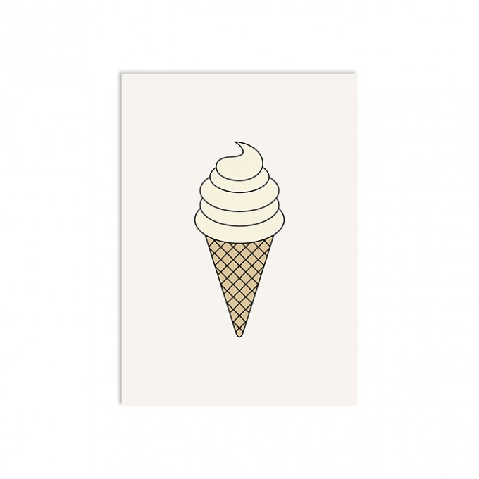 redfries creemee – Postkarte DIN A6 redfries creemee – Postkarte DIN A6