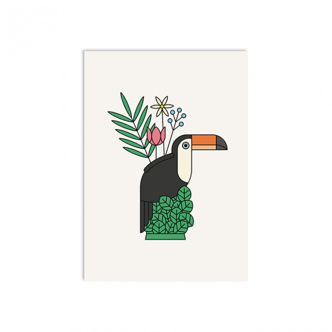 redfries touc touc – Postkarte DIN A6 redfries touc touc – Postkarte DIN A6