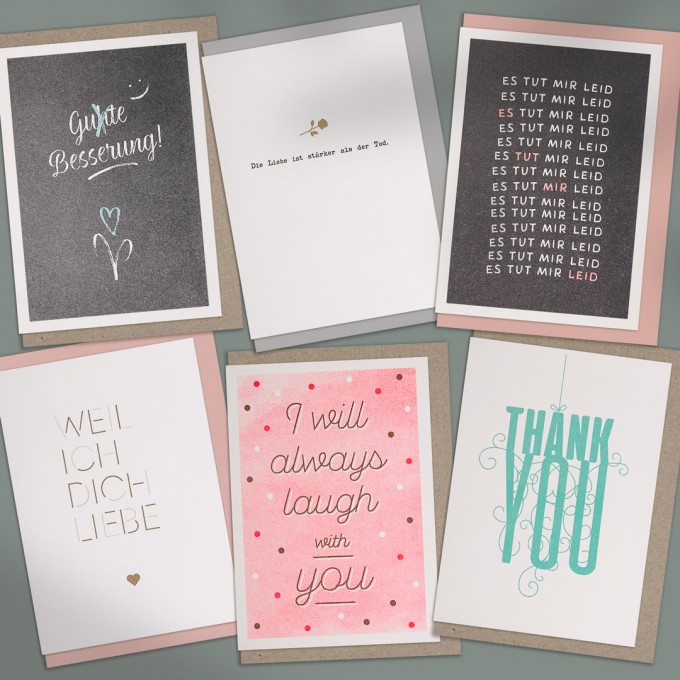 Feingeladen / Kartenbox Thoughtful Moments / No 2 Feingeladen / Kartenbox Thoughtful Moments / No 2