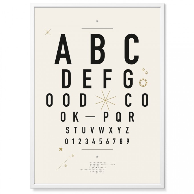 TYPE HYPE Poster DIN Alphabet (50 x 70 cm) TYPE HYPE Poster DIN Alphabet (50 x 70 cm)