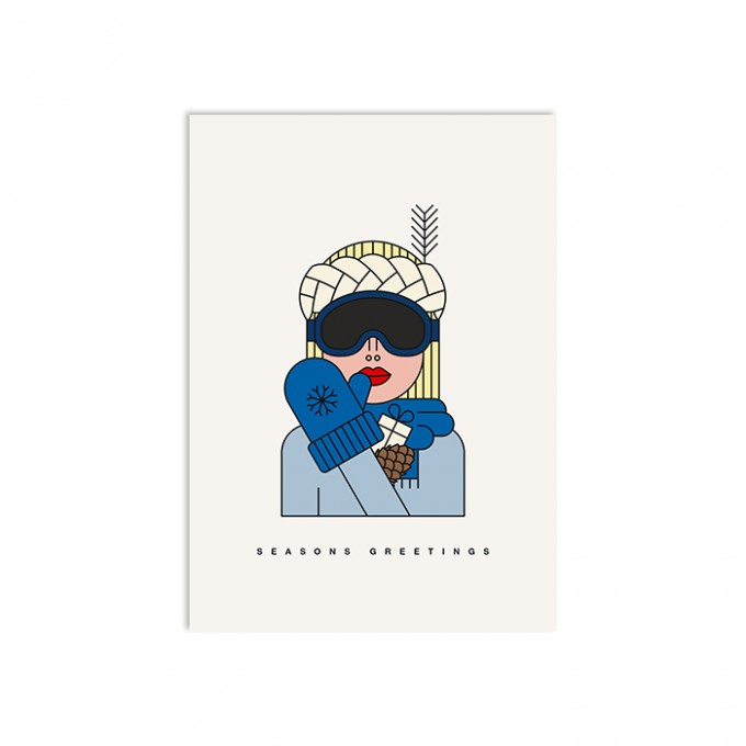 redfries alma – Postkarte DIN A6 redfries alma – Postkarte DIN A6