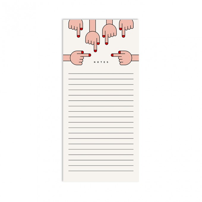 redfries hands – Notizblock DIN lang redfries hands – Notizblock DIN lang