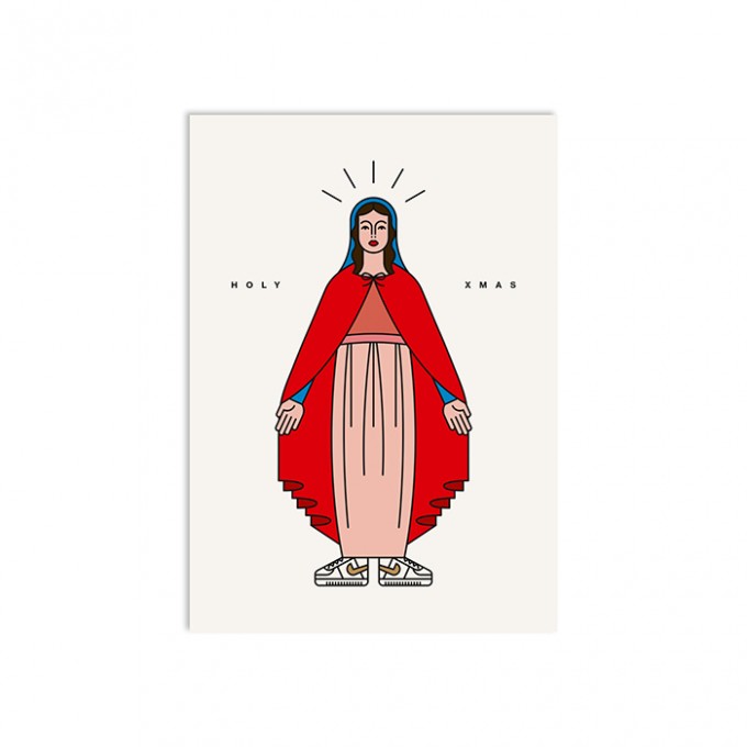 redfries madonna – Postkarte DIN A6 redfries madonna – Postkarte DIN A6
