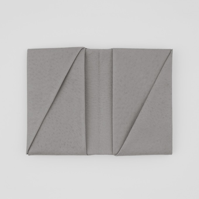 VANOOK Bi-Fold Card Case Small / Stone