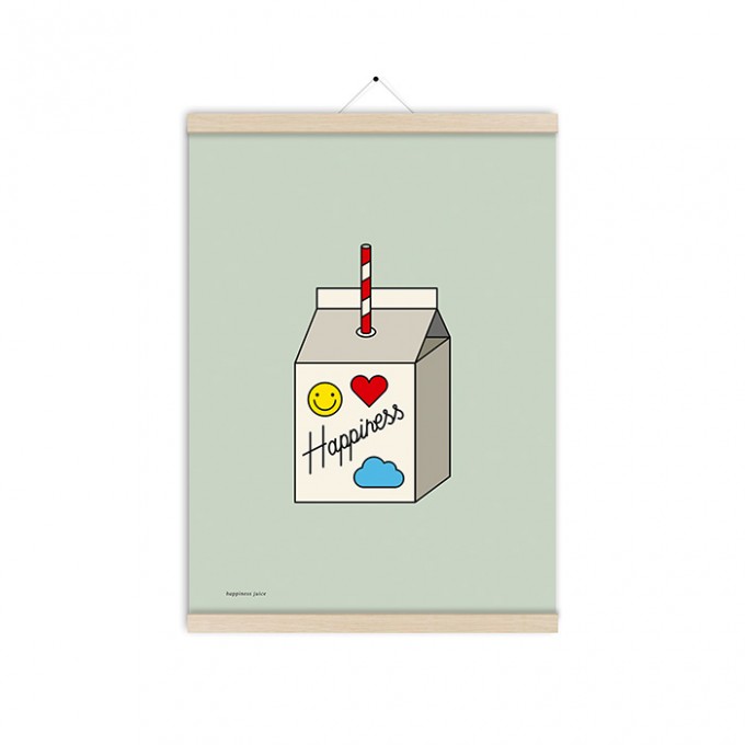 redfries happiness juice a3 – Kunstdruck DIN A3