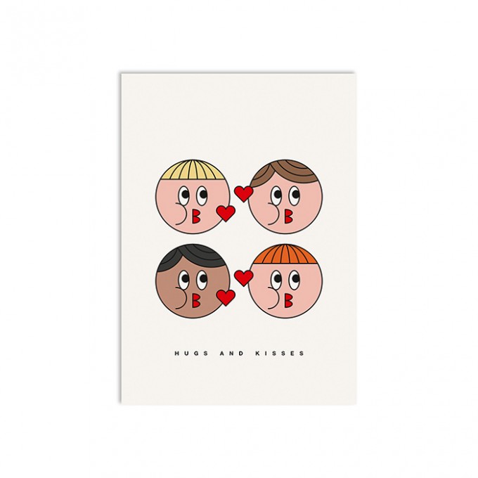 redfries crew love – Postkarte DIN A6 redfries crew love – Postkarte DIN A6