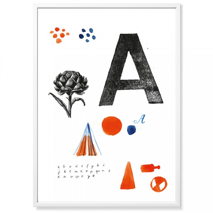 TYPE HYPE Poster Mitte Alphabet (50 x 70 cm) TYPE HYPE Poster Mitte Alphabet (50 x 70 cm)