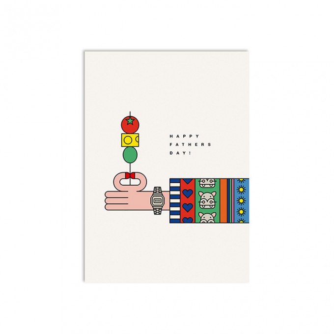 redfries hey dad – Postkarte DIN A6 Vatertag redfries hey dad – Postkarte DIN A6 Vatertag