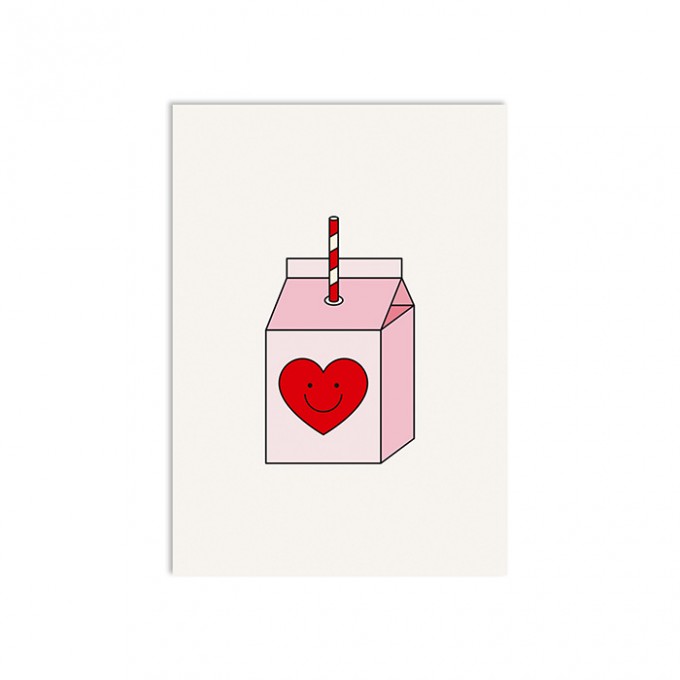 redfries breakfast club – Postkarte DIN A6 Liebe & Freundschaft redfries breakfast club – Postkarte DIN A6 Liebe & Freundschaft