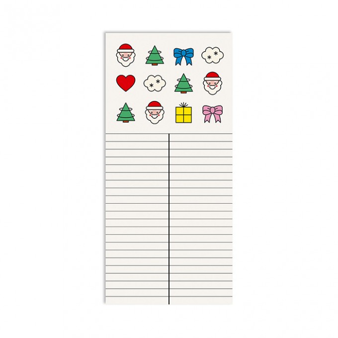 redfries wishlist – Notizblock DIN lang, 2 Stück, Weihnachten redfries wishlist – Notizblock DIN lang, 2 Stück, Weihnachten