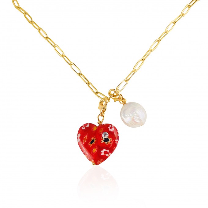 Valerie Chic - ALWAYS LOVE YOU Choker & Creolen - 18 Karat vergoldet Valerie Chic - ALWAYS LOVE YOU Choker & Creolen - 18 Karat vergoldet
