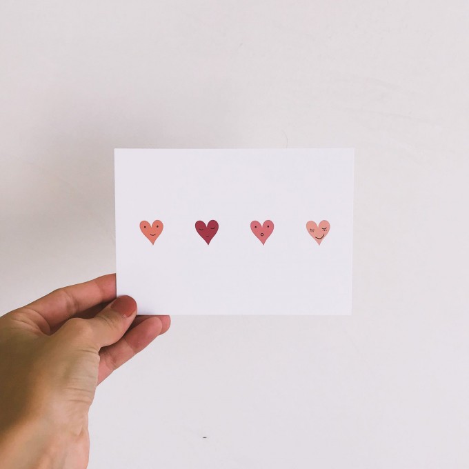 Designst – Postkarte Dein Herz