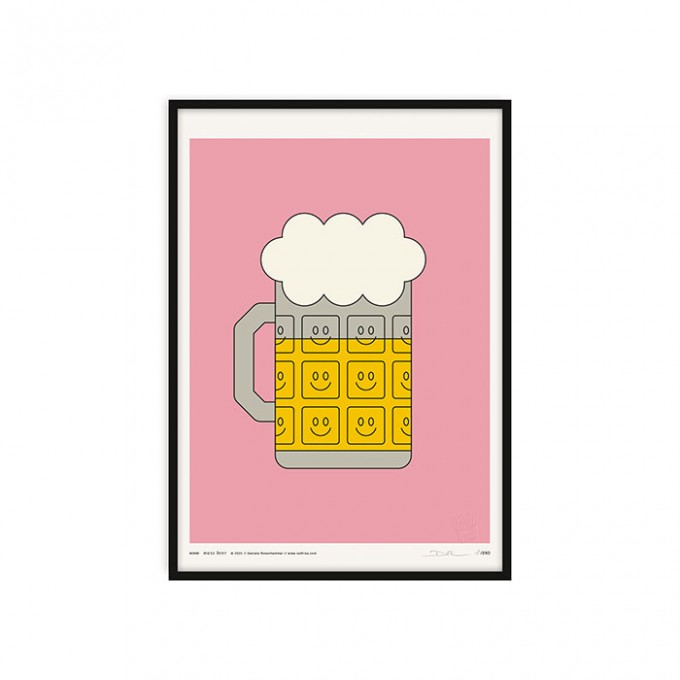 redfries mass beer – Kunstdruck DIN A3