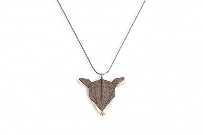 BeWooden Halskette mit Anhänger mit Tiermotiv "Doe Pendant" BeWooden Halskette mit Anhänger mit Tiermotiv "Doe Pendant"