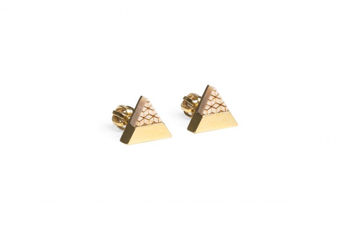 Ohrringe Liti Earrings Triangle von BeWooden Ohrringe Liti Earrings Triangle von BeWooden