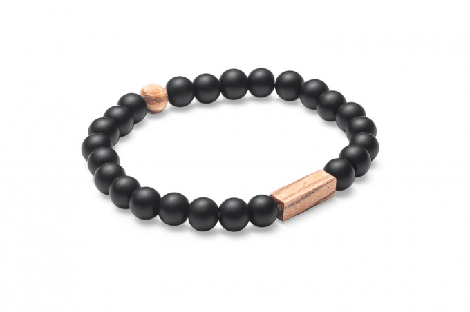 Nox Zebrano Bracelet von BeWooden Nox Zebrano Bracelet von BeWooden