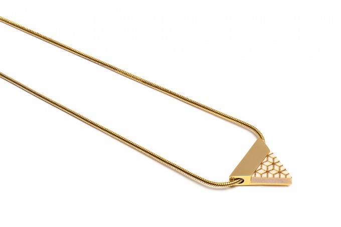BeWooden - Halskette mit dreieckigem Anhänger - Virie Necklace Triangle BeWooden - Halskette mit dreieckigem Anhänger - Virie Necklace Triangle