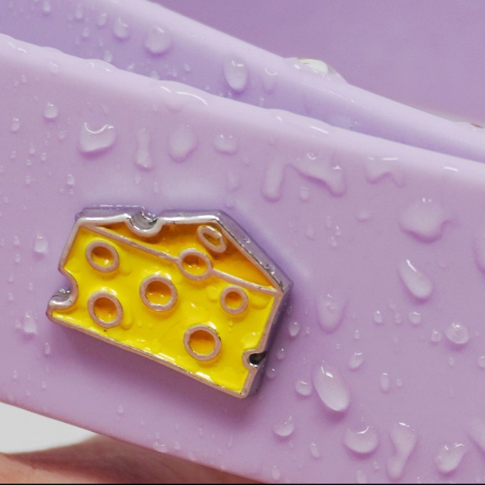 Käse Hundehalsband Anhänger Gelb - PawPopz