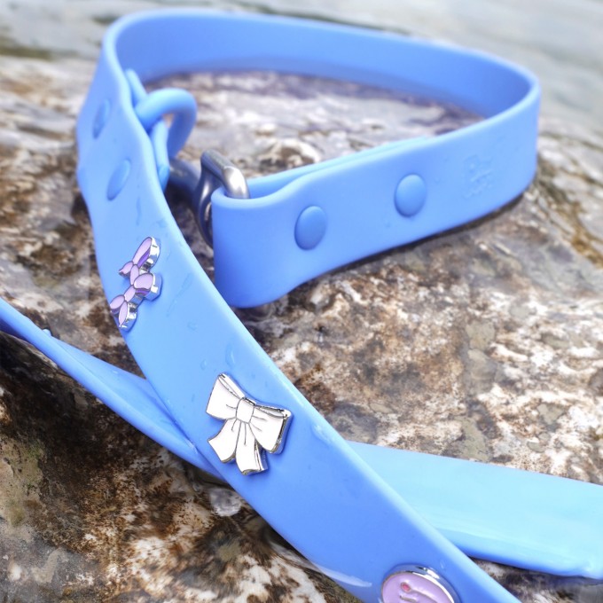 Hundeleine Outdoor wasserfest Blau - PawPopz