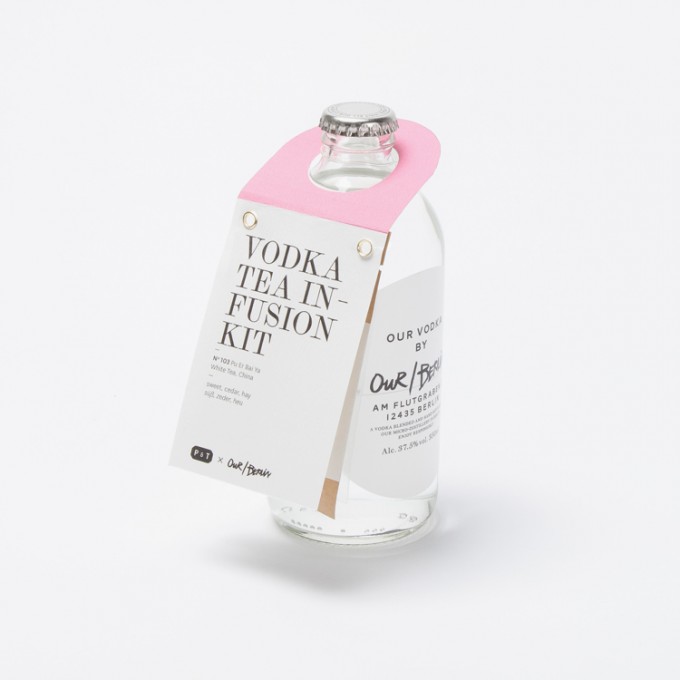 P & T Vodka Tea Infusion Kit - Pu Er Bai Ya P & T Vodka Tea Infusion Kit - Pu Er Bai Ya