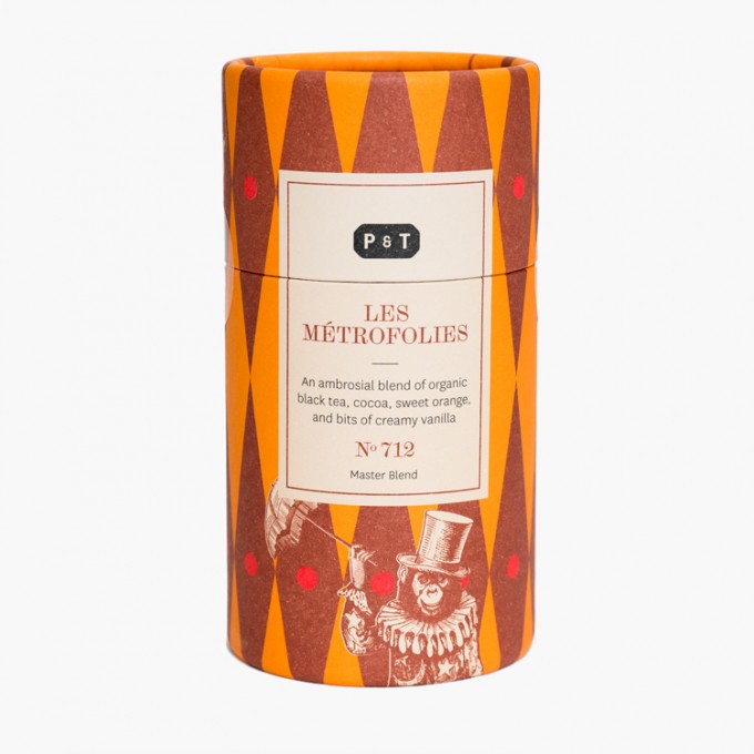 P & T - Les Métrofolies - Schwarzteemischung - Style Caddy 100g P & T - Les Métrofolies - Schwarzteemischung - Style Caddy 100g