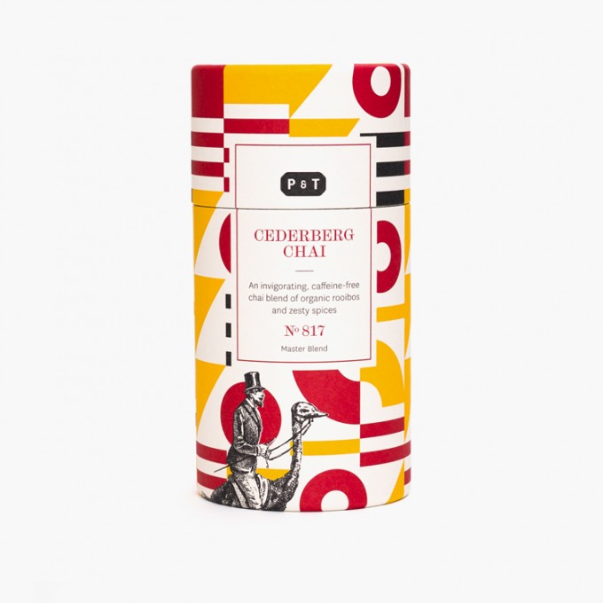 P & T - Cederberg Chai - Chai mit Rooibos - Style Caddy 100g P & T - Cederberg Chai - Chai mit Rooibos - Style Caddy 100g