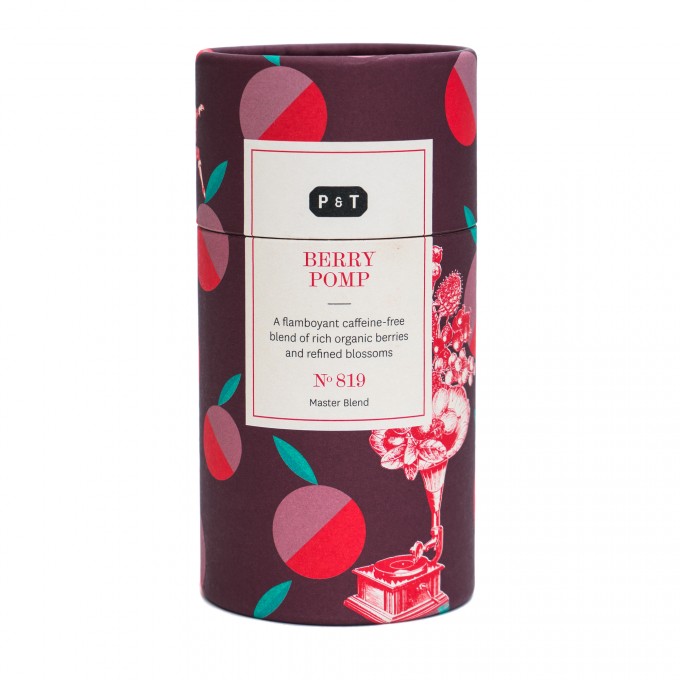 P & T - Berry Pomp - Früchteteemischung - Style Caddy 100g P & T - Berry Pomp - Früchteteemischung - Style Caddy 100g